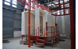 1103 whirlwind PP powder spraying system